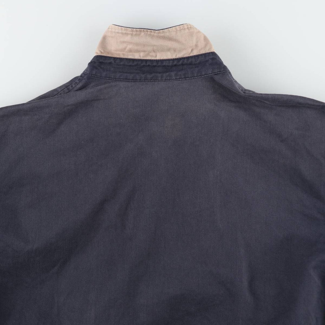 Ralph Lauren POLO by Ralph Lauren Swing Top Sports Jacket Men's XXL cotton navy blue type Vintage Second Hand