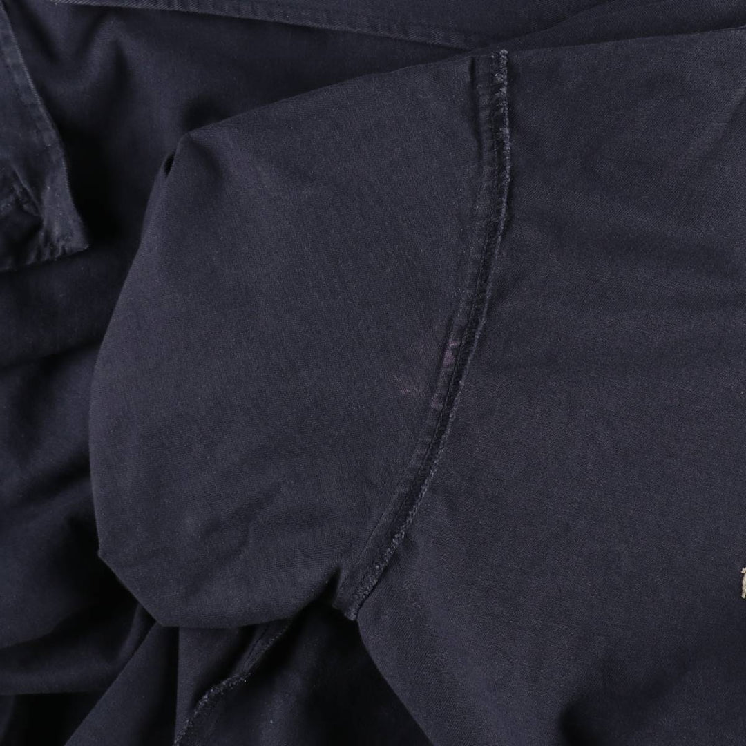 Ralph Lauren POLO by Ralph Lauren Swing Top Sports Jacket Men's XXL cotton navy blue type Vintage Second Hand