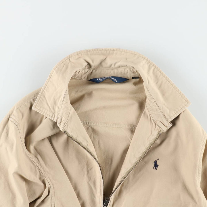 Ralph Lauren POLO by Ralph Lauren Swing Top Sports Jacket Men's M cotton Beige type Vintage Second Hand