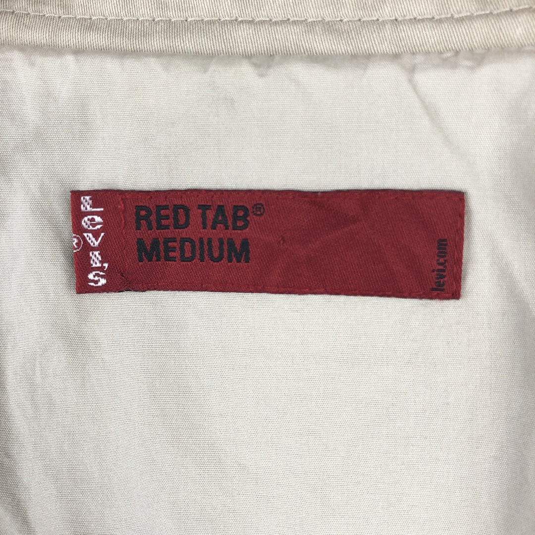 2000'S Levi's RED TAB Swing Top Sport Jacket, Men's Size M (approx.) cotton Beige type Vintage Second Hand