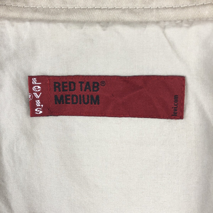 2000'S Levi's RED TAB Swing Top Sport Jacket, Men's Size M (approx.) cotton Beige type Vintage Second Hand