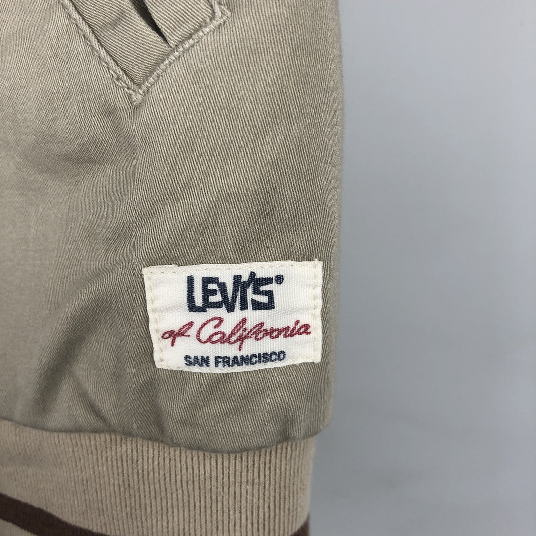 2000'S Levi's RED TAB Swing Top Sport Jacket, Men's Size M (approx.) cotton Beige type Vintage Second Hand