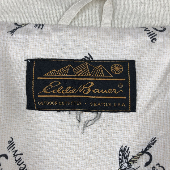 1970'S Eddie Bauer Harrington Jacket (Black Tag, Swing Top, Men's Size L) unclear ivory Vintage Second Hand