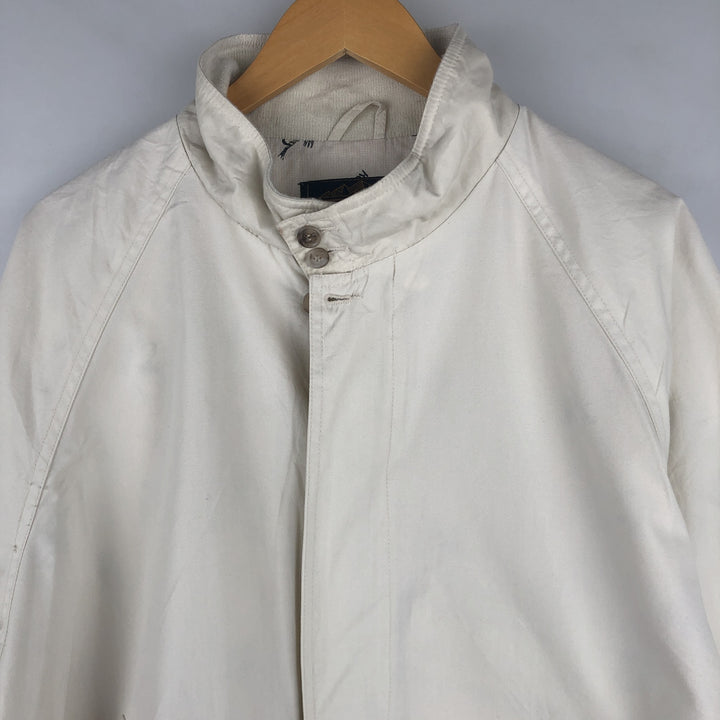 1970'S Eddie Bauer Harrington Jacket (Black Tag, Swing Top, Men's Size L) unclear ivory Vintage Second Hand