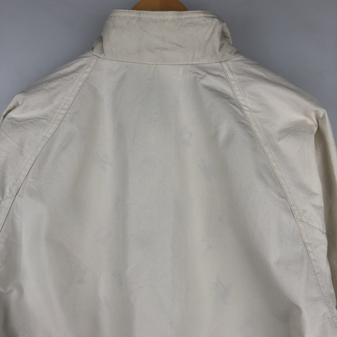 1970'S Eddie Bauer Harrington Jacket (Black Tag, Swing Top, Men's Size L) unclear ivory Vintage Second Hand