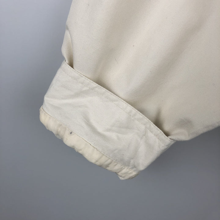1970'S Eddie Bauer Harrington Jacket (Black Tag, Swing Top, Men's Size L) unclear ivory Vintage Second Hand