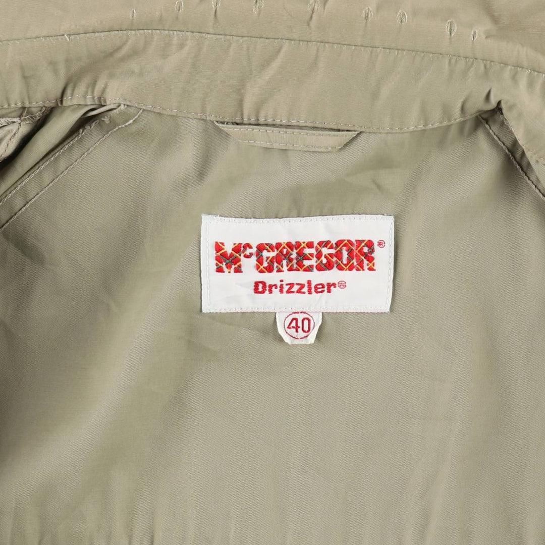 ~90'S McGREGOR Drizzler Swing Top Sport Jacket, Men's Size M (Equivalent), Vintage unclear Khaki type beige Vintage Second Hand