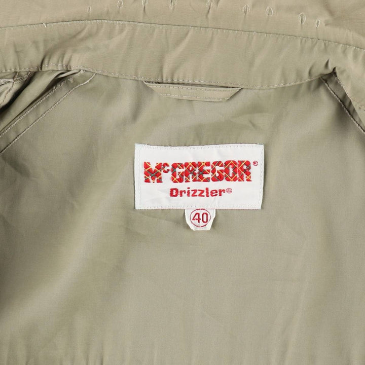 ~90'S McGREGOR Drizzler Swing Top Sport Jacket, Men's Size M (Equivalent), Vintage unclear Khaki type beige Vintage Second Hand