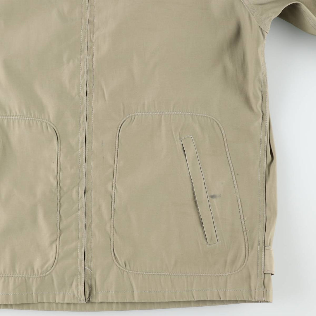 ~90'S McGREGOR Drizzler Swing Top Sport Jacket, Men's Size M (Equivalent), Vintage unclear Khaki type beige Vintage Second Hand