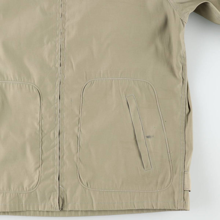 ~90'S McGREGOR Drizzler Swing Top Sport Jacket, Men's Size M (Equivalent), Vintage unclear Khaki type beige Vintage Second Hand