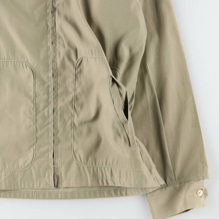~90'S McGREGOR Drizzler Swing Top Sport Jacket, Men's Size M (Equivalent), Vintage unclear Khaki type beige Vintage Second Hand