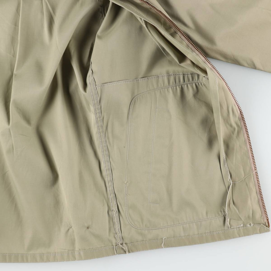 ~90'S McGREGOR Drizzler Swing Top Sport Jacket, Men's Size M (Equivalent), Vintage unclear Khaki type beige Vintage Second Hand