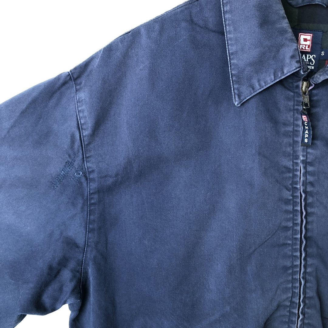 Ralph Lauren CHAPS Swing Top Sport Jacket, Made in Russia, Men's Size S (approx.) cotton navy blue type Vintage Second Hand
