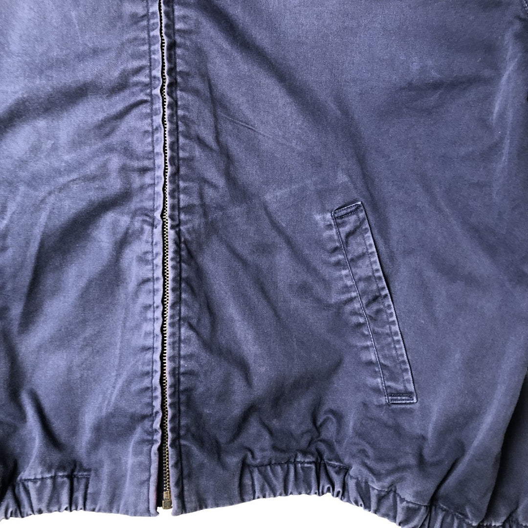Ralph Lauren CHAPS Swing Top Sport Jacket, Made in Russia, Men's Size S (approx.) cotton navy blue type Vintage Second Hand