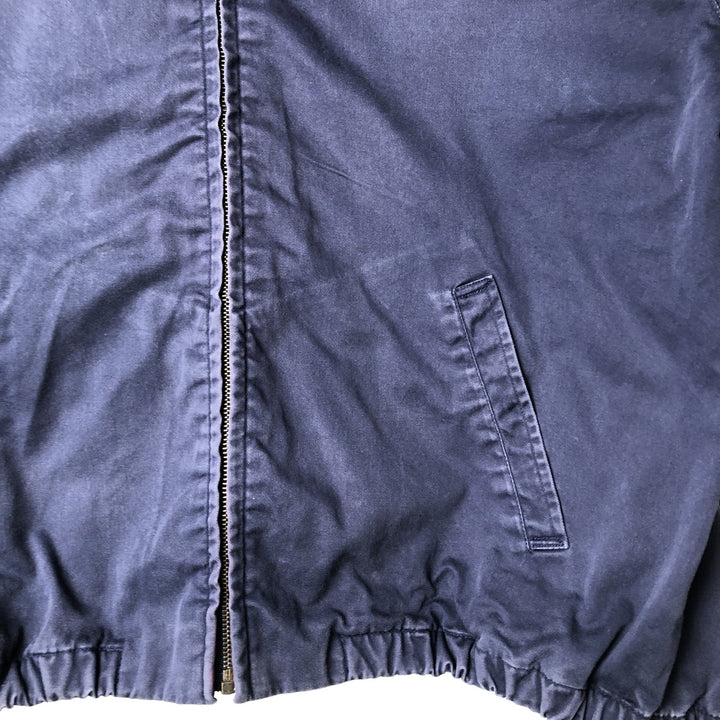 Ralph Lauren CHAPS Swing Top Sport Jacket, Made in Russia, Men's Size S (approx.) cotton navy blue type Vintage Second Hand