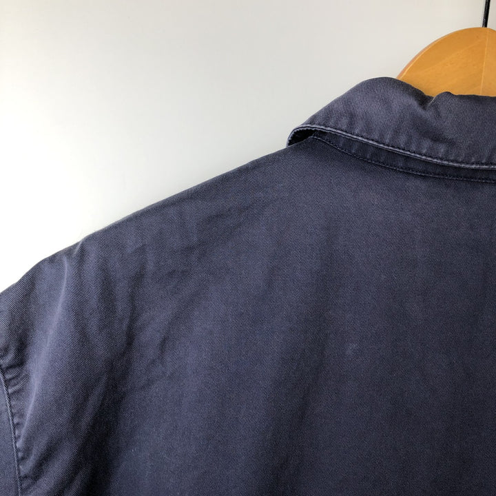 Ralph Lauren CHAPS Swing Top Sport Jacket, Made in Russia, Men's Size S (approx.) cotton navy blue type Vintage Second Hand