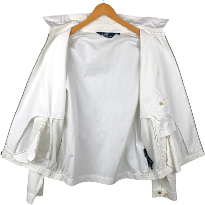 Ralph Lauren POLO by Ralph Lauren Swing Top Sports Jacket Men's XXL cotton white type Vintage Second Hand