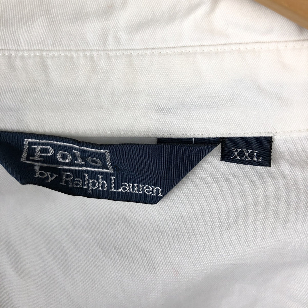 Ralph Lauren POLO by Ralph Lauren Swing Top Sports Jacket Men's XXL cotton white type Vintage Second Hand