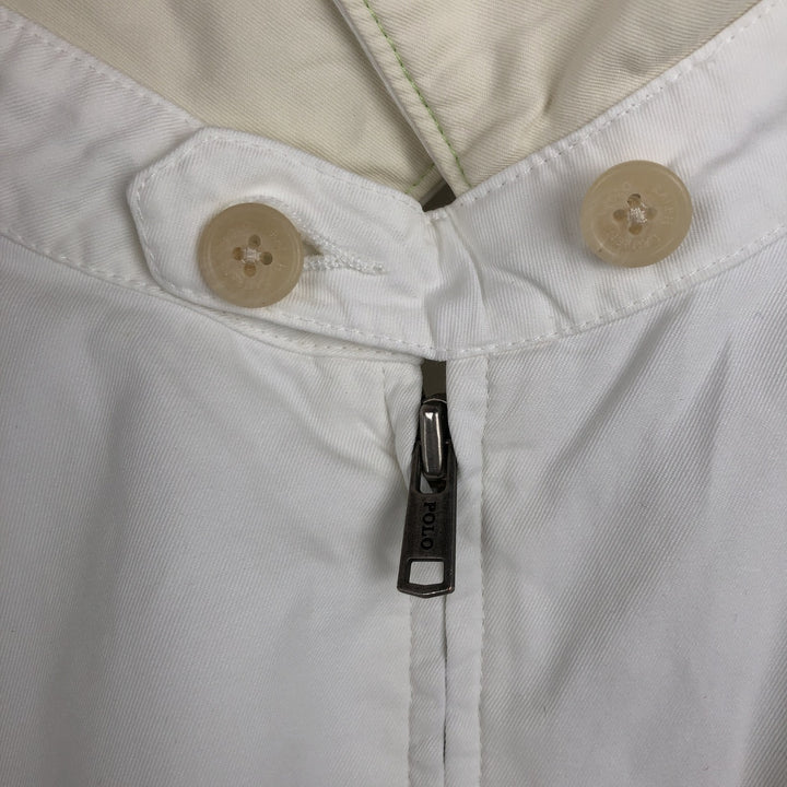 Ralph Lauren POLO by Ralph Lauren Swing Top Sports Jacket Men's XXL cotton white type Vintage Second Hand