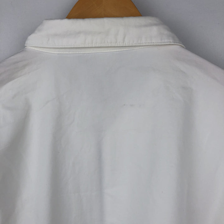 Ralph Lauren POLO by Ralph Lauren Swing Top Sports Jacket Men's XXL cotton white type Vintage Second Hand
