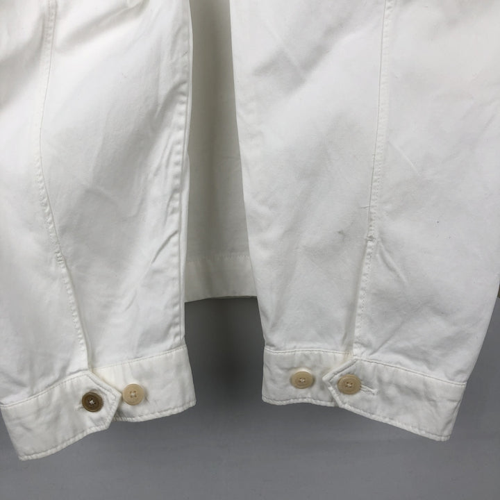 Ralph Lauren POLO by Ralph Lauren Swing Top Sports Jacket Men's XXL cotton white type Vintage Second Hand