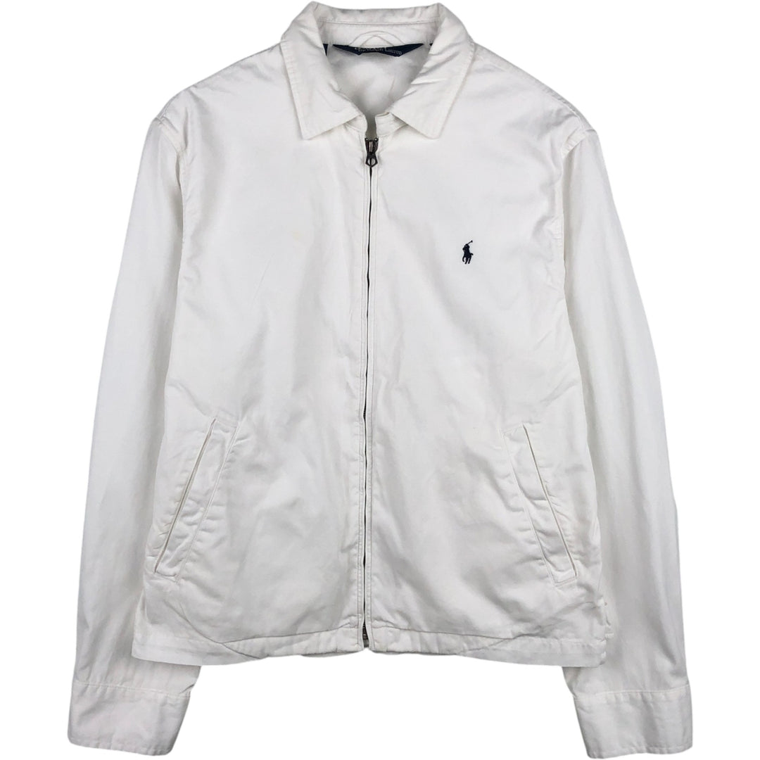 Ralph Lauren POLO by Ralph Lauren Swing Top Sports Jacket Men's M cotton white type Vintage Second Hand