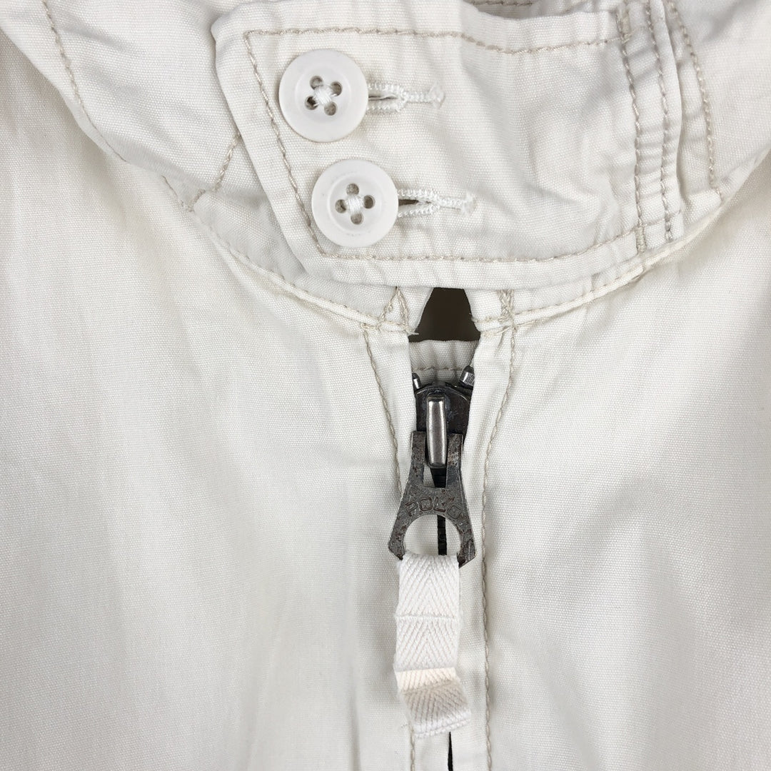 Ralph Lauren POLO by Ralph Lauren Swing Top Sports Jacket Men's L size cotton ivory Vintage Second Hand