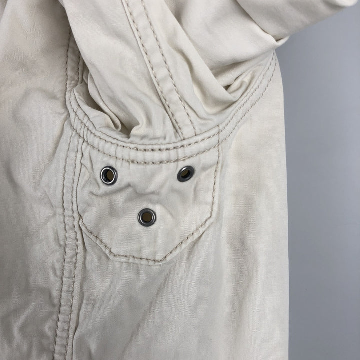 Ralph Lauren POLO by Ralph Lauren Swing Top Sports Jacket Men's L size cotton ivory Vintage Second Hand