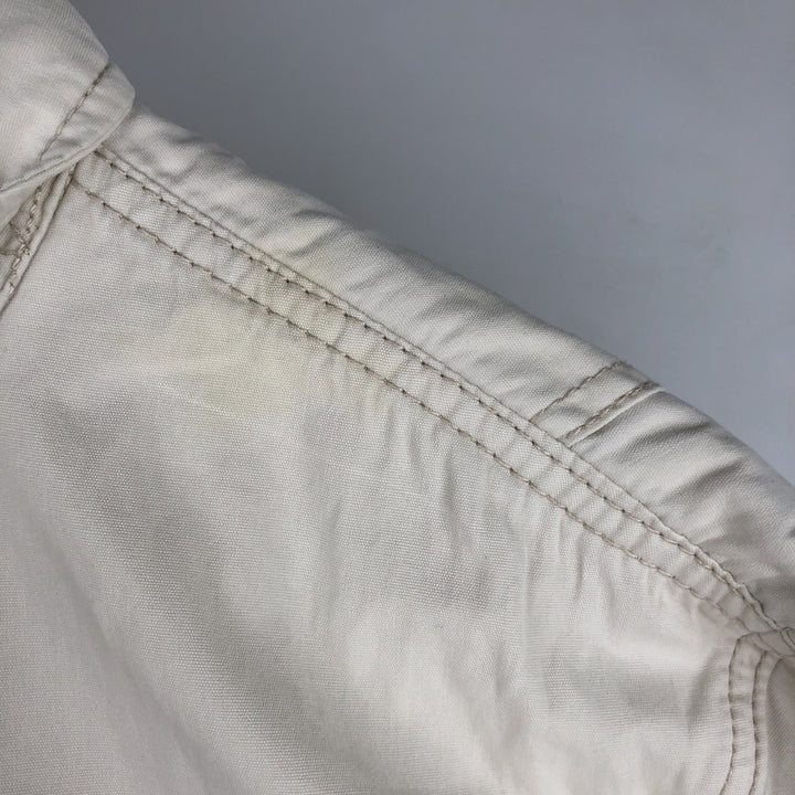 Ralph Lauren POLO by Ralph Lauren Swing Top Sports Jacket Men's L size cotton ivory Vintage Second Hand