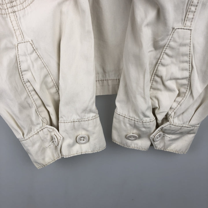 Ralph Lauren POLO by Ralph Lauren Swing Top Sports Jacket Men's L size cotton ivory Vintage Second Hand