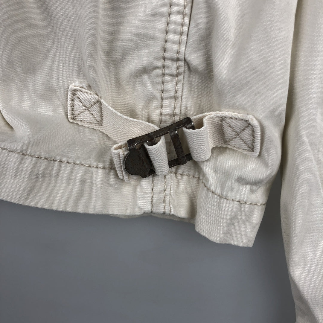 Ralph Lauren POLO by Ralph Lauren Swing Top Sports Jacket Men's L size cotton ivory Vintage Second Hand