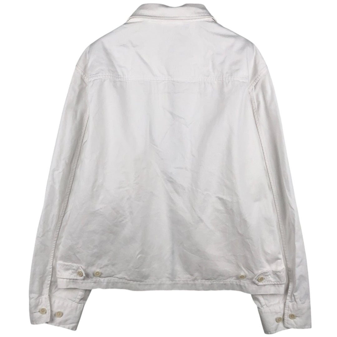 Ralph Lauren POLO by Ralph Lauren Swing Top Sports Jacket Men's L size cotton white type Vintage Second Hand