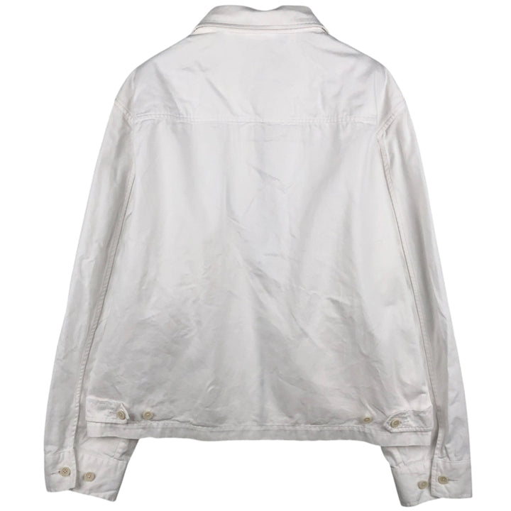 Ralph Lauren POLO by Ralph Lauren Swing Top Sports Jacket Men's L size cotton white type Vintage Second Hand