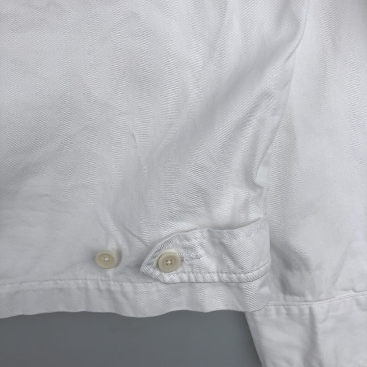 Ralph Lauren POLO by Ralph Lauren Swing Top Sports Jacket Men's L size cotton white type Vintage Second Hand