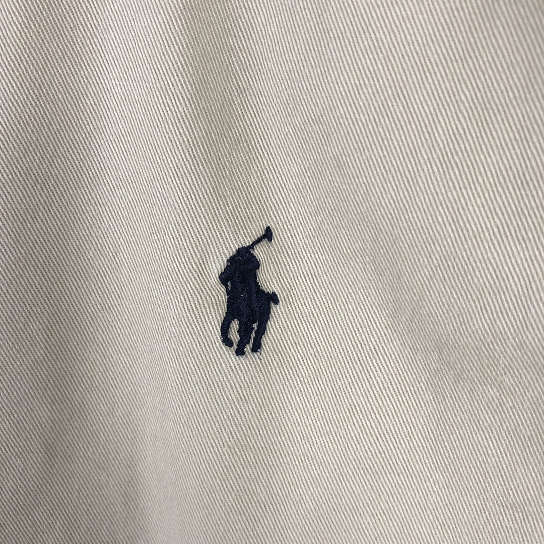 Ralph Lauren POLO by Ralph Lauren Swing Top Sports Jacket Men's L size cotton Khaki type beige Vintage Second Hand