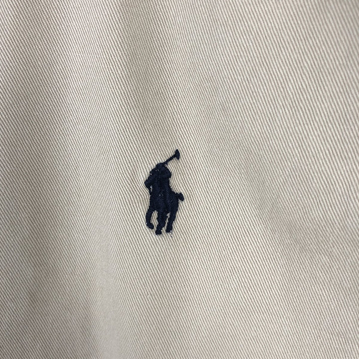 Ralph Lauren POLO by Ralph Lauren Swing Top Sports Jacket Men's L size cotton Khaki type beige Vintage Second Hand