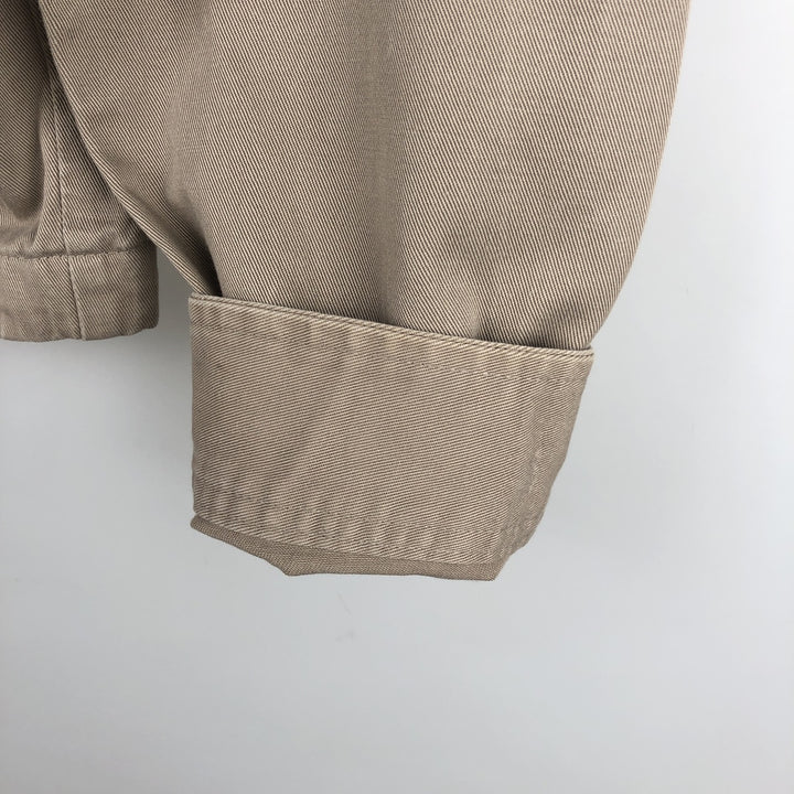 Ralph Lauren POLO by Ralph Lauren Swing Top Sports Jacket Men's L size cotton Beige type Vintage Second Hand
