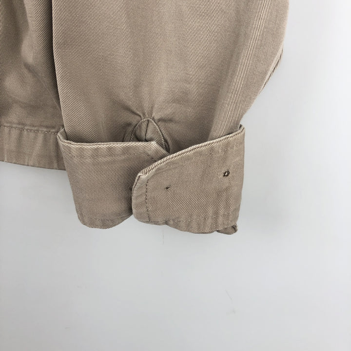 Ralph Lauren POLO by Ralph Lauren Swing Top Sports Jacket Men's L size cotton Beige type Vintage Second Hand