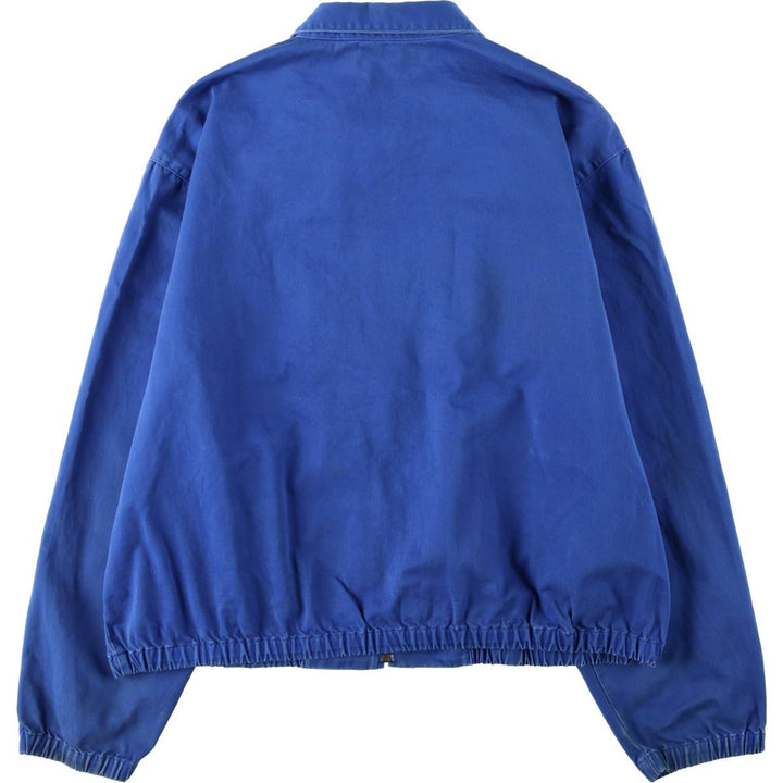 Ralph Lauren POLO by Ralph Lauren Swing Top Sport Jacket, Made in USA, Men's Size XL (approx.) cotton blue type Vintage Second Hand