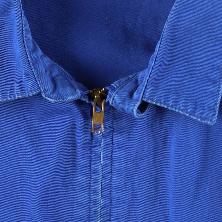Ralph Lauren POLO by Ralph Lauren Swing Top Sport Jacket, Made in USA, Men's Size XL (approx.) cotton blue type Vintage Second Hand