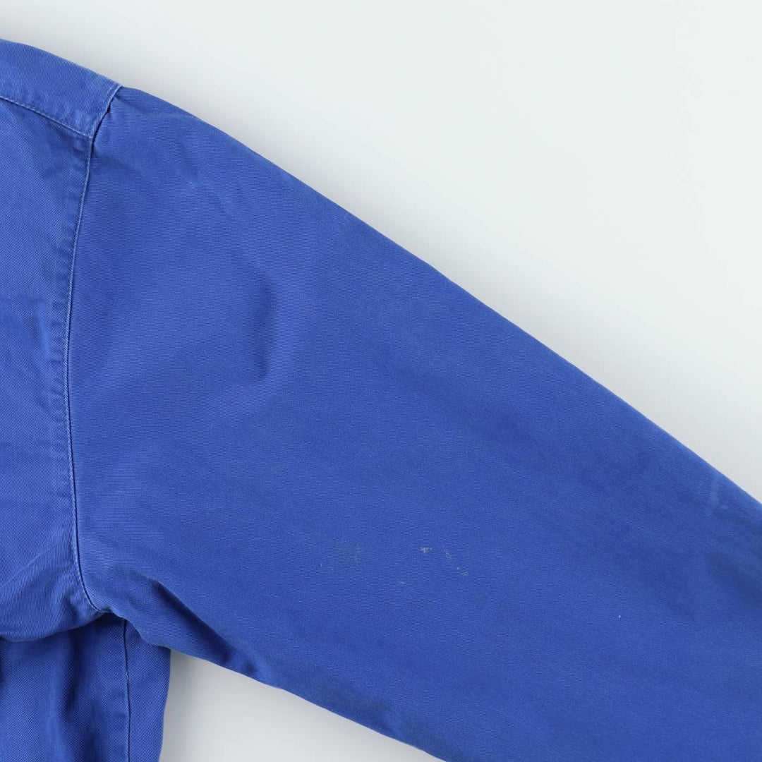 Ralph Lauren POLO by Ralph Lauren Swing Top Sport Jacket, Made in USA, Men's Size XL (approx.) cotton blue type Vintage Second Hand