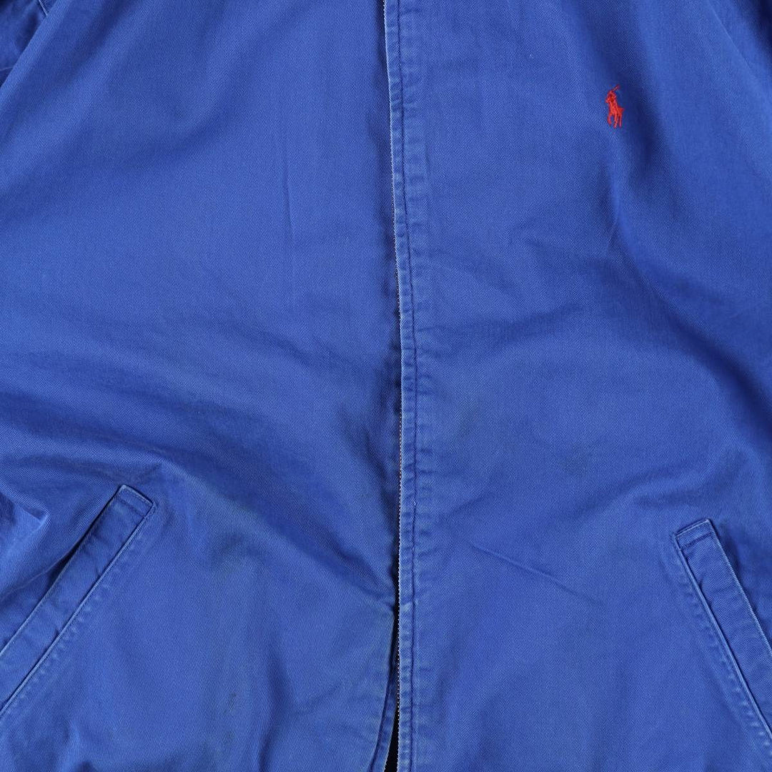 Ralph Lauren POLO by Ralph Lauren Swing Top Sport Jacket, Made in USA, Men's Size XL (approx.) cotton blue type Vintage Second Hand