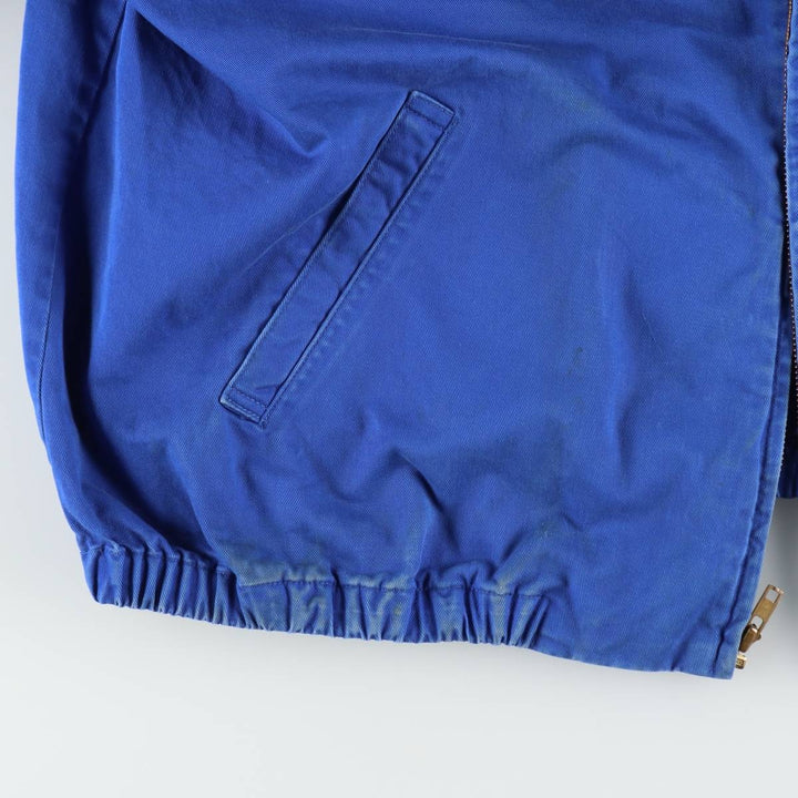 Ralph Lauren POLO by Ralph Lauren Swing Top Sport Jacket, Made in USA, Men's Size XL (approx.) cotton blue type Vintage Second Hand