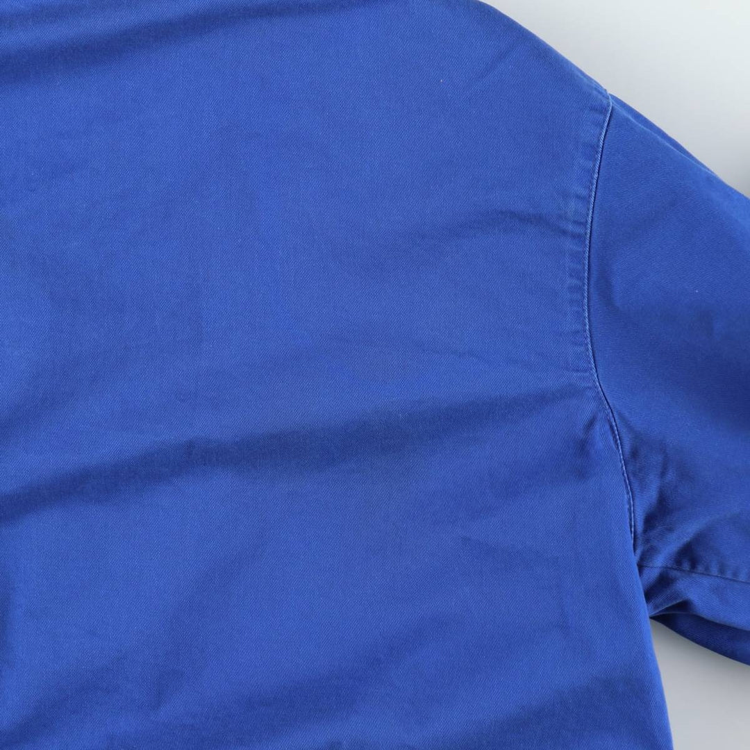 Ralph Lauren POLO by Ralph Lauren Swing Top Sport Jacket, Made in USA, Men's Size XL (approx.) cotton blue type Vintage Second Hand