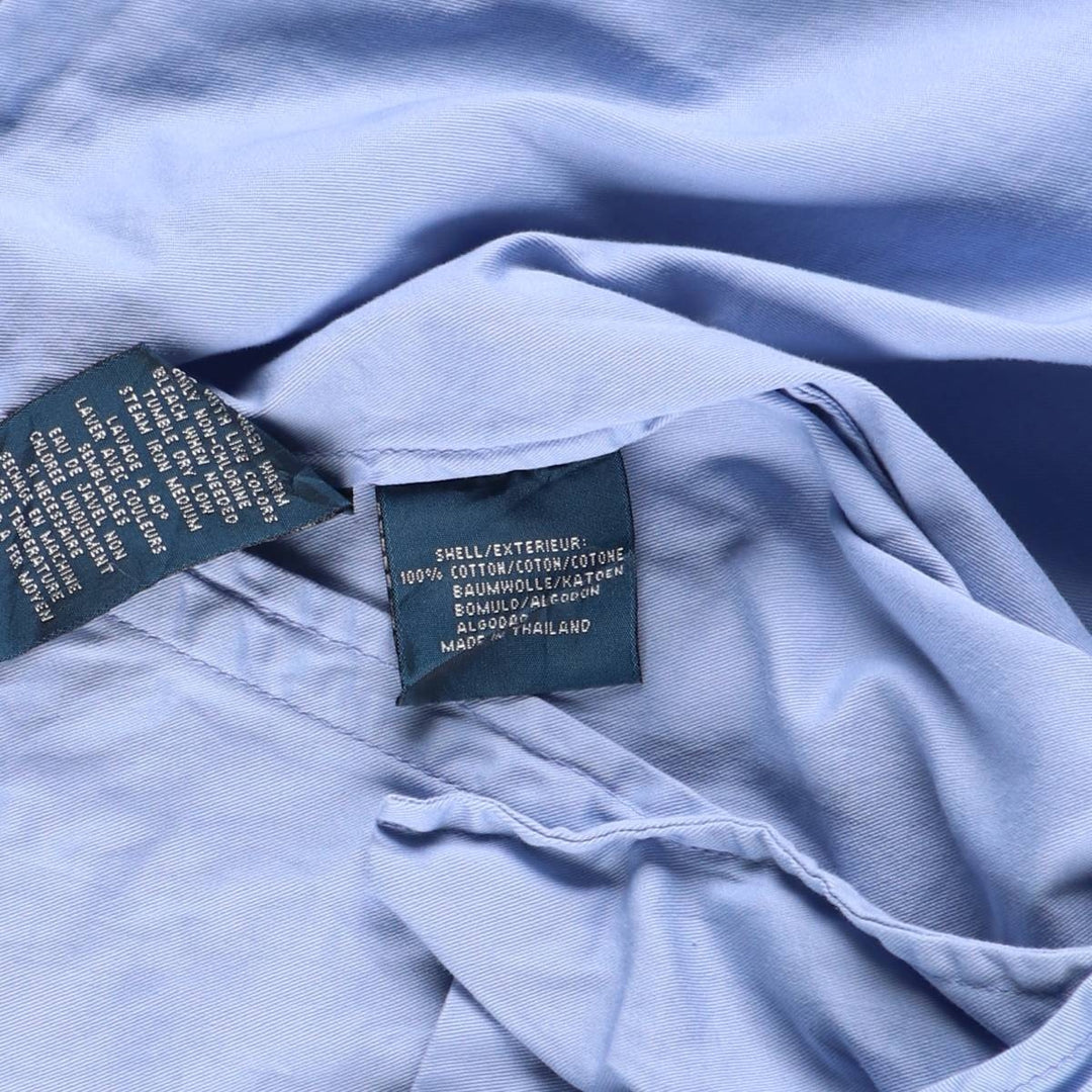 Ralph Lauren POLO by Ralph Lauren Swing Top Sports Jacket Men's L size cotton Blue type light blue Vintage Second Hand