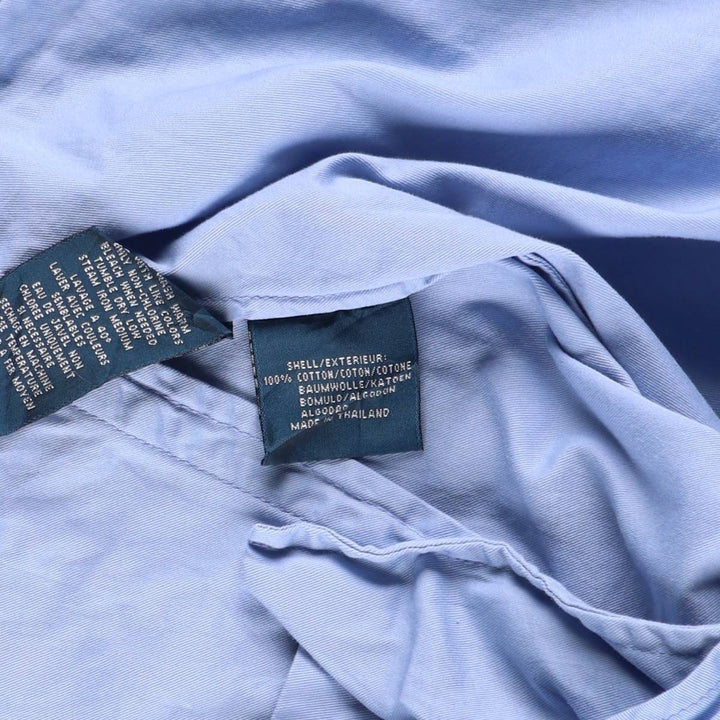 Ralph Lauren POLO by Ralph Lauren Swing Top Sports Jacket Men's L size cotton Blue type light blue Vintage Second Hand
