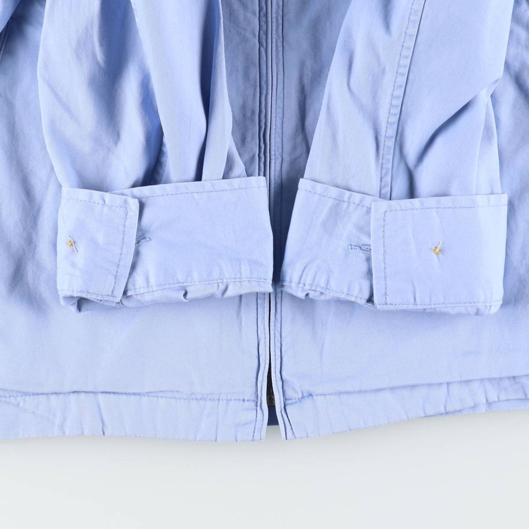 Ralph Lauren POLO by Ralph Lauren Swing Top Sports Jacket Men's L size cotton Blue type light blue Vintage Second Hand