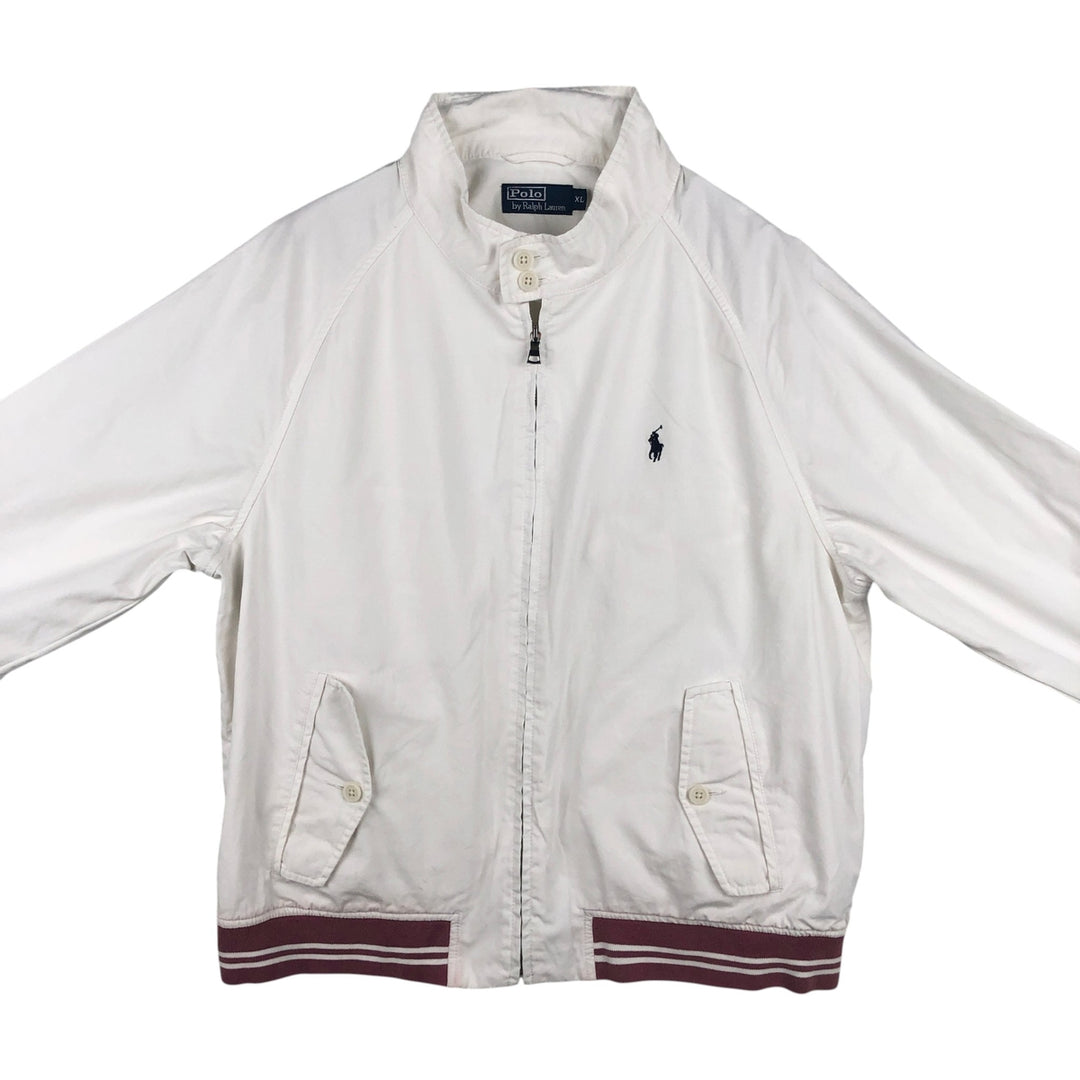 Ralph Lauren POLO by Ralph Lauren Harrington Jacket, Swing Top, Men's XL cotton white type Vintage Second Hand