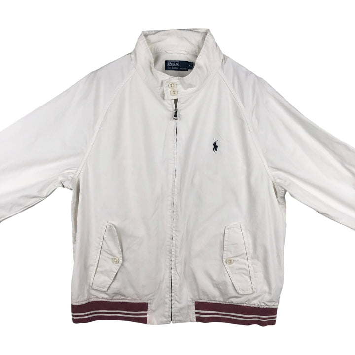Ralph Lauren POLO by Ralph Lauren Harrington Jacket, Swing Top, Men's XL cotton white type Vintage Second Hand