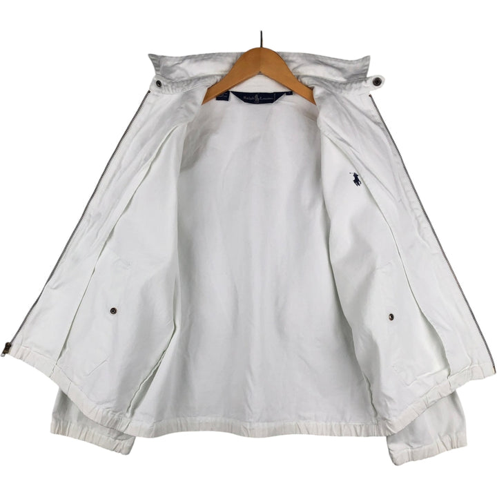 Ralph Lauren Swing Top Sport Jacket, Men's Size S (approx.) cotton white type Vintage Second Hand